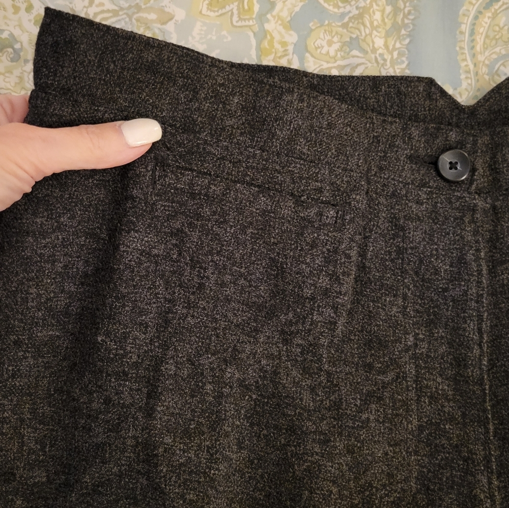 WOOLRICH CHARCOAL FLANNEL PANTS - Picture 6 of 9